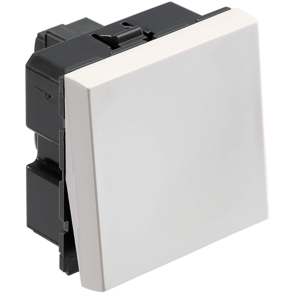 573452 LEGRAND ARTEOR WHITE SQUARE 20A 1WAY SWITCH 2MD – ABB & Legrand